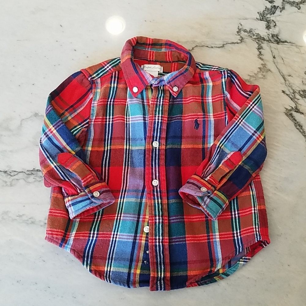 Toddler Flannel Shirt, Ralph Lauren